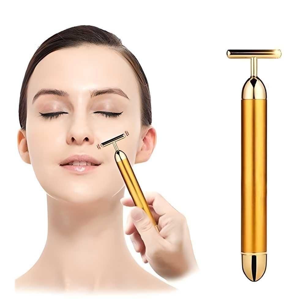 24K Gold Facial Massage Roller
